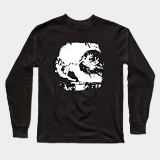 Creation Of Adam Minimalist Long Sleeve T-Shirt